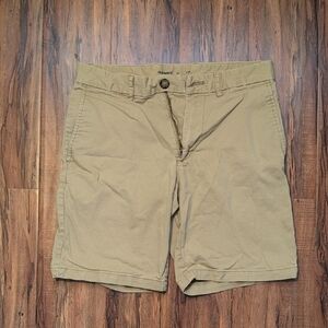 Old Navy Tan Flat Front Shorts Lightweight Casual